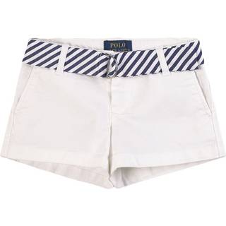 Ralph Lauren Shorts Med Bælte Hvid 144-147 cm  Hvid  144-147 cm  kvinde