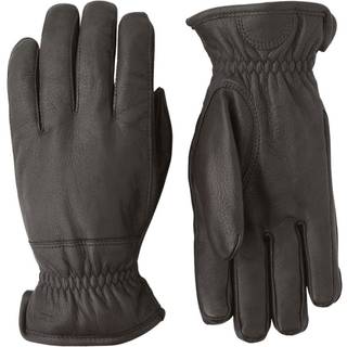 Hestra Herrehandske Hjort/Fleecefoer I Mørkebrun Str. 9