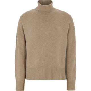 Soft Rebel Luni Rullekrave Strik SR424-200 Oatmeal Melange