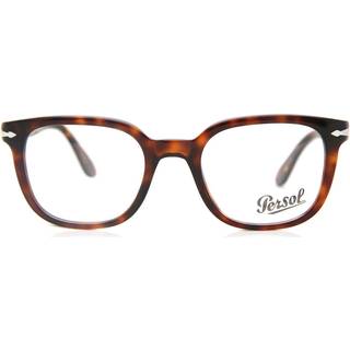 Persol Unisex PO3263V 24 Optiske stel Acetat Skildpadde Transparent Firkantet Normal