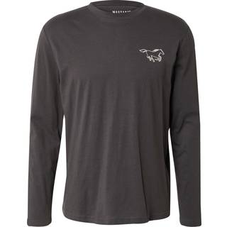 MUSTANG Herren Longsleeve schwarz