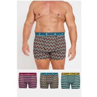 BadRhino Big & Tall BadRhino Big & Tall Blue Stripe Boxers 3 Pack