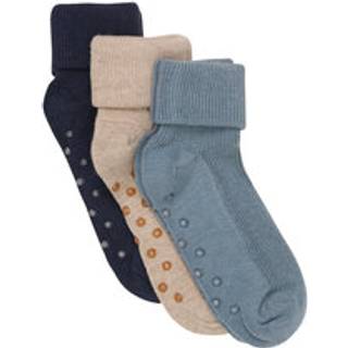 BeKids Baby rib Strømper w. ABS - 7842