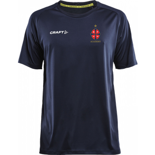 Craft 1910144 evolve tee jr Børn / Trænings T-shirt / Sports T-shirt / T-shirt Navy 122/128