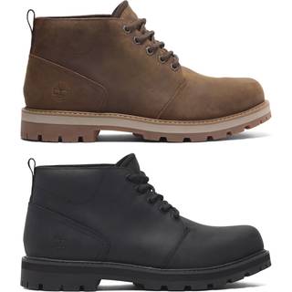 Timberlandtil mænd. TB0A69TWEM61 Britton Road Mid chukka-støvler i læder, brun (44.5), Fast, Blonder, Casual, Bæredygtig