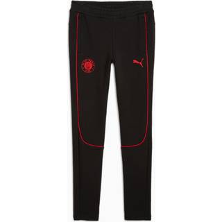 Puma FC St. Pauli Casuals Pants Youth, Black, Size 5-6Y, Clothing - Red - 5-6Y