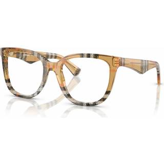 Burberry Kvinde BE2415 4146 Optiske stel Acetat Brun Transparent Firkantet Normal