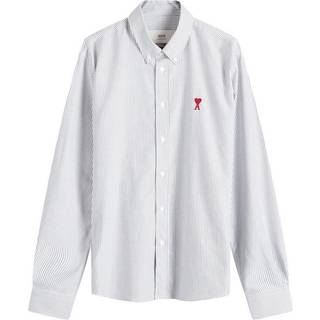 White Striped Ami de Coeur Shirt - XL