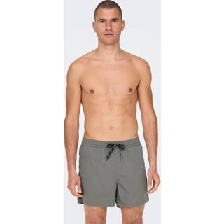 ONLY & SONS Ted Swim Shorts Castor Gray