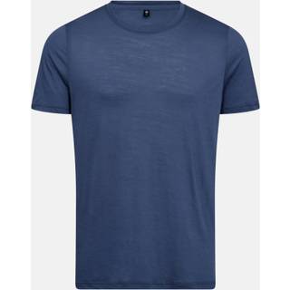 T-shirt i 100% uld til mænd, JBS of Denmark, blå, str. XL