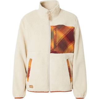 Iriedaily Women's Arkta Teddy Jacket Fleecejakke Damer størrelse S farve beige
