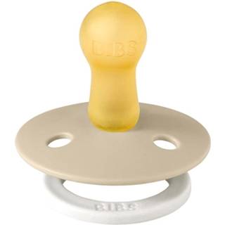 BIBS Pacifier Colour 2-pak Sand Nat/Iron Nat Size 2 2 stk
