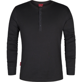 ENGEL Extend Grandad langærmet T-shirt Antrazitgrå 9257-565 6XL
