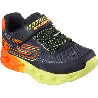 Skechers S-Lights Vortex 2.0 Quantroid Sneaker Sort 400604L - 28