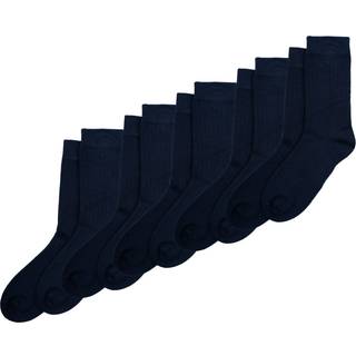 MINIPOP Bamboo strømper 5 pak - NAVY