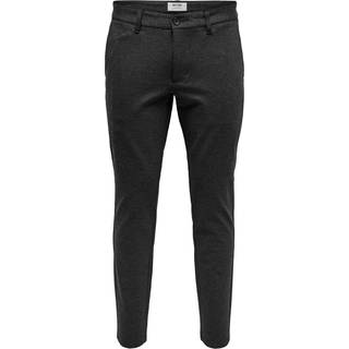 Only & Sons Mark Pants Dark Grey Melange