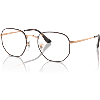 Ray-Ban RX6448 3176 51 Briller Mænd Guld - Tortoise on Rose Gold - 51mm