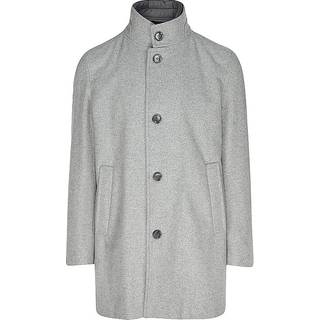 Strellson Herren Mantel grau unifarben