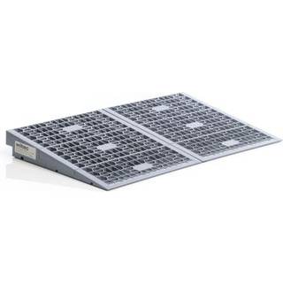 Kantstensrampe kraftig kunststof - Universal 810x460x0-76 mm - 1 stk