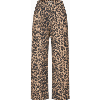 Nara Jeans - Brown Baum Leopard - Baum und Pferdgarten - Leopard L