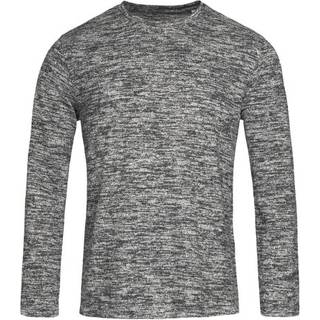 Stedman Knit Long Sleeve For Men - Grey - XX-Large