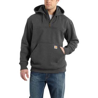 Carhartt Heavyweight sweatshir mørkegrå, quarter-zip, 2 100617026-XXL