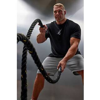 BadRhino Big & Tall BadRhino Big & Tall Black 100% Cotton IronRhino Training Dept T-Shirt