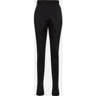 Dolce&Gabbana x Kim high-rise slim pants - black - XL