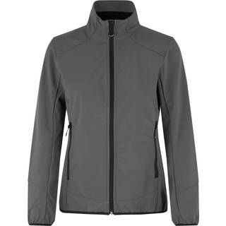 ID 0856 CORE softshell jakke dame Silver grey L