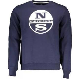 North Sails Blue Cotton Men Sweater