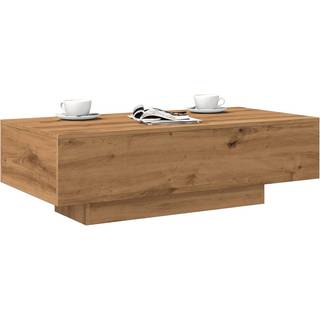 Sofabord 100X49,5X31 Cm Konstrueret Træ - artisan eg