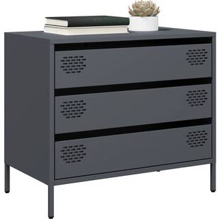 skab 68x39x58,5 cm koldvalset stål antracitgrå