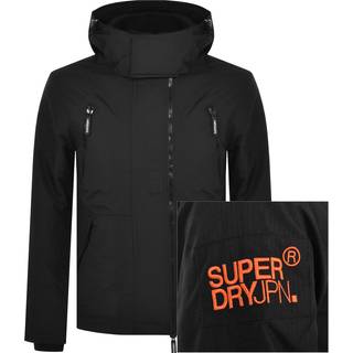 Superdry Superdry Black/Orange Hooded Mtn Winbreaker Jacket
