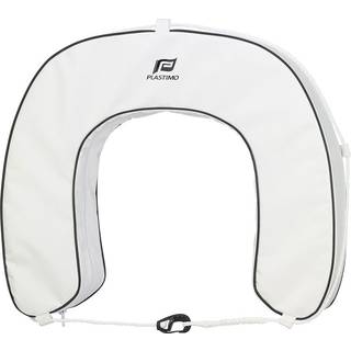 Hestesko redningskrans Plastimo Horseshoe Buoy, 147N, hvid
