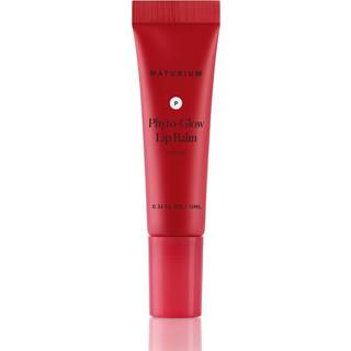 Naturium Phyto-Glow Lip Balm Hydrating Lip Care med en glansig yta 0,34 oz (Lychee))