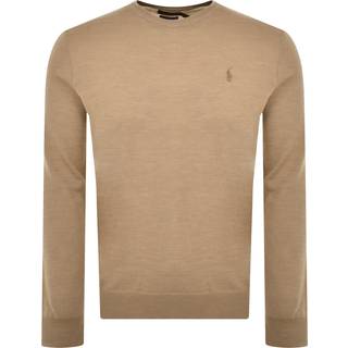 Polo Ralph Lauren Herren Pullover beige,braun unifarben Slim Fit