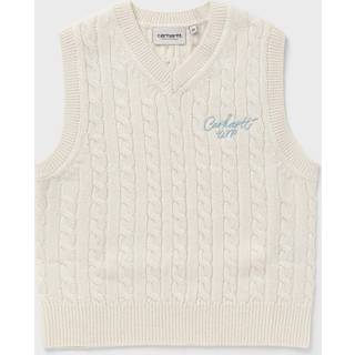 Carhartt WIP Signature Vest Pullover - S - natural/dusty ice