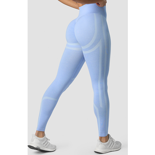 Rush Seamless Tights Soft Blue Melange