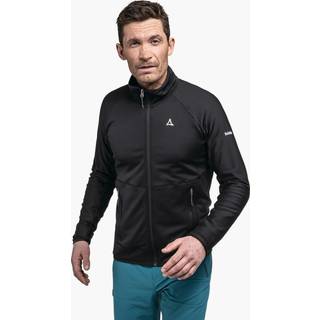 Schöffel Fleece Jacket Cascata Fleecejakke Herrer størrelse 52 farve sort