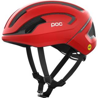 POC Omne Air Mips cykelhjelm Prismane Red Matt - Hjelmstørrelse 50-56 cm