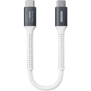 Premium woven cable USB C-USB C White