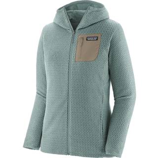 Patagonia Women's R1 Air Full-Zip Hoody Fleecejakke Damer størrelse XS farve turkis