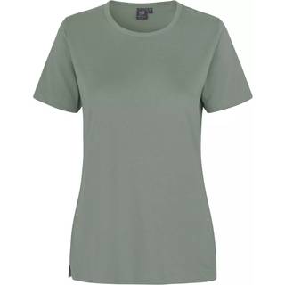 Id identity T-shirt dame pro støvet grøn m