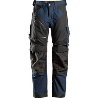 Snickers 6314 ruffwork, canvas+ arbejdsbukser+ navy/sort 246