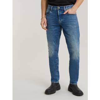 3301 Regular Tapered Jeans - Medium blue - Men