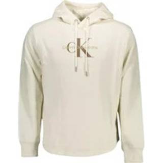 Calvin Klein White Cotton Men Sweater