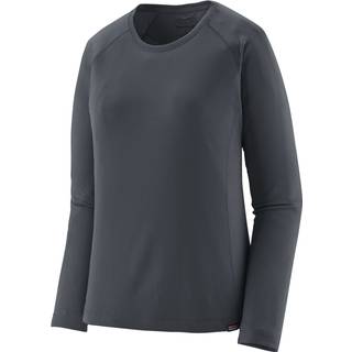 Patagonia Women's Cap Midweight Crew Syntetisk undertøj Damer størrelse S farve blå/grå