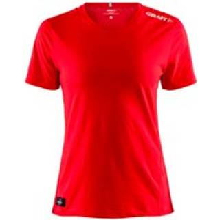 Craft - Community Mix SS Tee Kvinder - Bright Red L