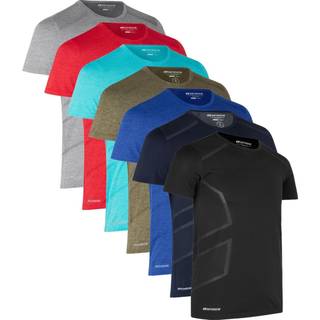 GEYSER by ID Herre Trænings t-shirt - Kongeblå melange - 3XL