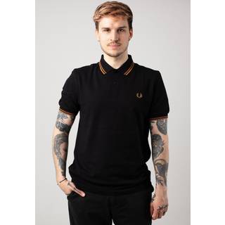 Fred Perry Herren Polo-Shirt schwarz